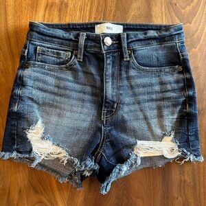 BKE Women's Blue Denim Shorts